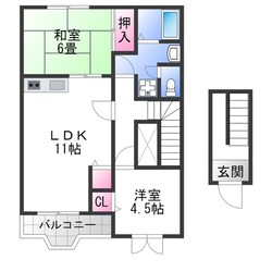 ジューヌ森の物件間取画像